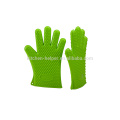 Guantes de silicona resistentes al calor de buena calidad para cocinar y hornear